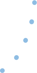 画像同士をつなぐ水色のドットラインの装飾