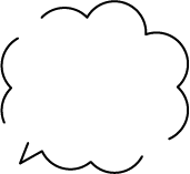 吹き出しのアイコン